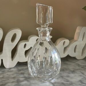 Cut glass decanter aperitif